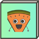 Happy Comic Cantaloupe Melon - Twitch Emote