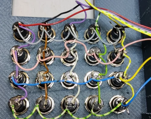 Wiring the buttons