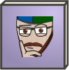 Comic Jester Face - Thinking Face - Twitch Emote for Bavarian Jester